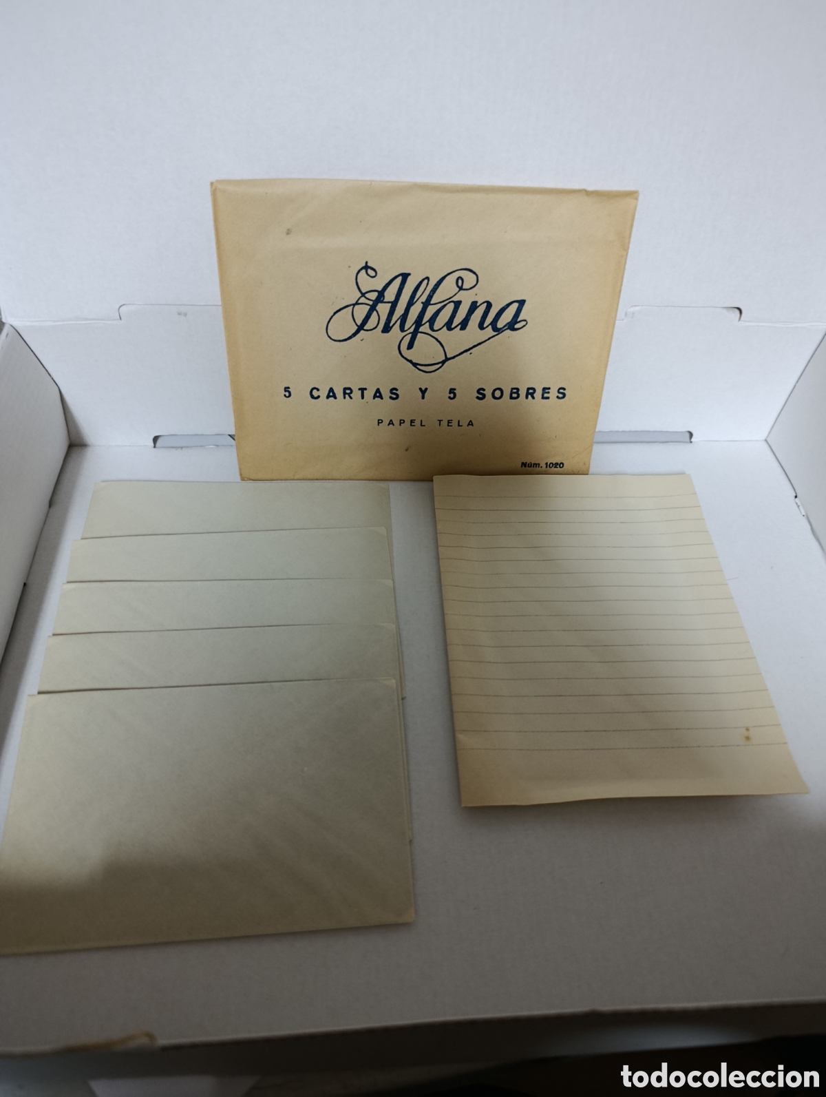 Cartas comerciales: Alfana 5 cartas y 5 sobres. - Foto 1