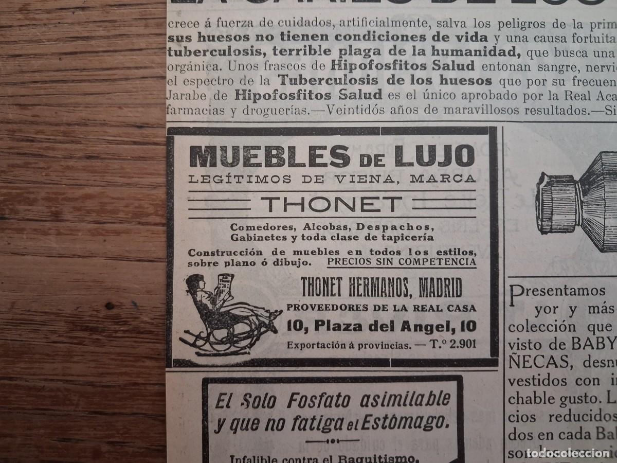 Cartas comerciales: 5 documentos de Thonet, Espa&ntilde;a, Francia y Alemania. - Foto 4