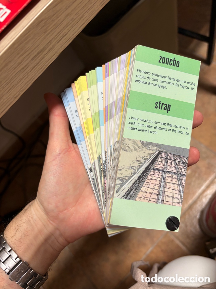 Cartas comerciales: (IV) carta de color con vocabulario sobre la construcci&oacute;n - obra