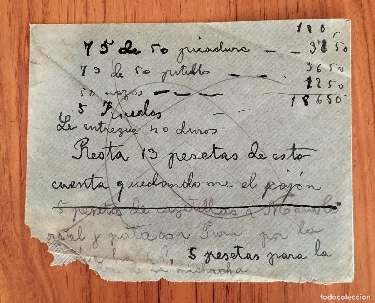 Cartas comerciales: CARTAS CIRCULADAS CON SELLO (3 UD.). - Foto 6