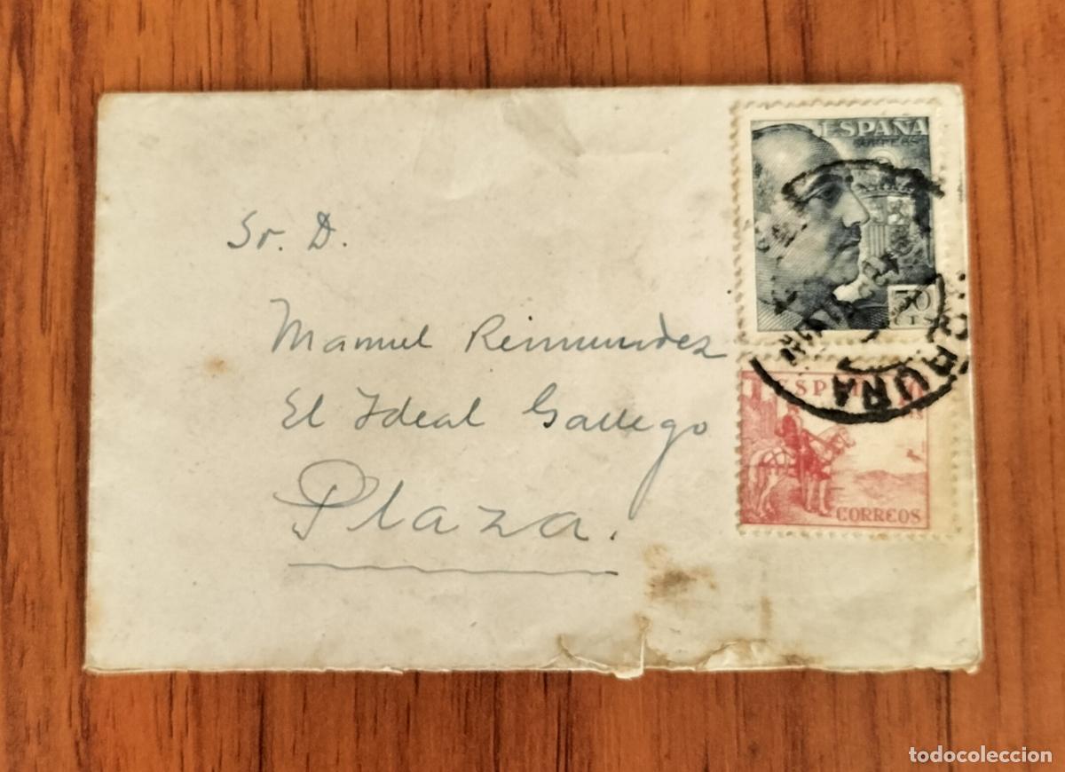 Cartas comerciales: CARTAS CIRCULADAS CON SELLO (3 UD.). - Foto 7