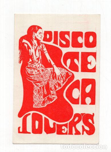 Cartas comerciais: TARJETA PUBLICITARIA Y COMERCIAL DE LOVER'S DISCOTECA (MADRID). CON MAPA E INFORMACI&Oacute;N DE PRECIOS
