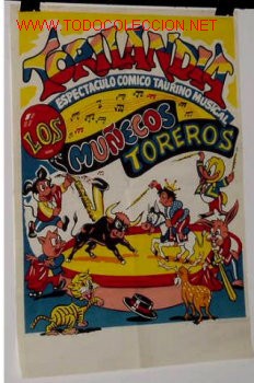 Carteles espect&aacute;culos: ANTIGUO CARTEL de PUBLICIDAD - Foto 1