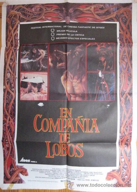 Carteles espect&aacute;culos: CARTEL DE CINE. EN COMPA&Ntilde;IA DE LOBOS. ENVIO GRATIS&iexcl;&iexcl;&iexcl; - Foto 1