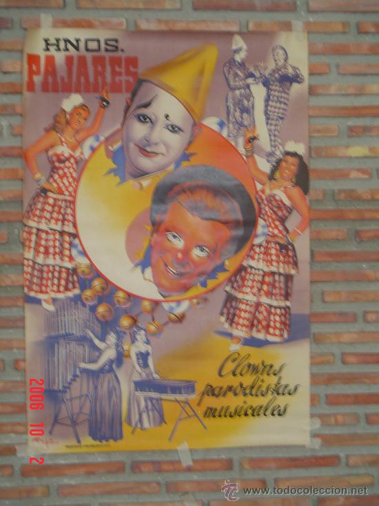 Carteles espect&aacute;culos: HERMANOS PAJARES - Foto 1