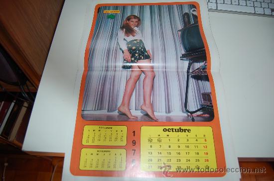 Carteles espect&aacute;culos: PILAR PARDO: P&oacute;ster-calendario de 1975 - Foto 1