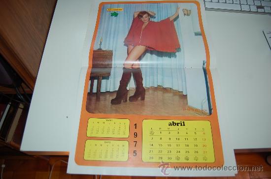 Carteles espect&aacute;culos: ESPERANZA ROY: P&oacute;ster-calendario de 1975 - Foto 1