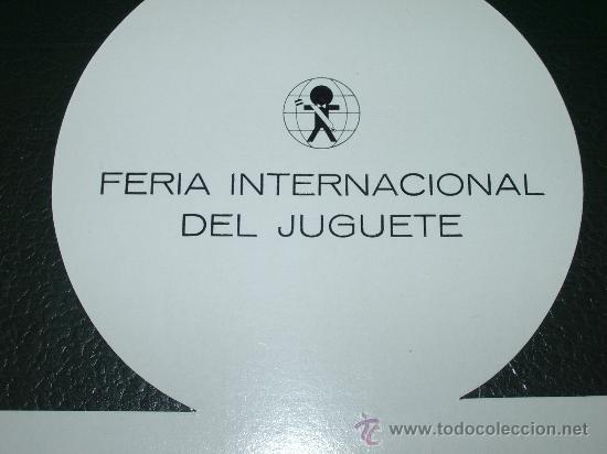 Carteles espect&aacute;culos: MENU  Feria Internacional del Juguete  ( 1976 ). - Foto 3