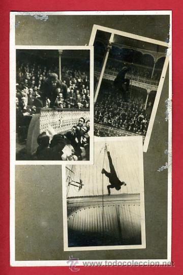 Carteles espect&aacute;culos: FOTO POSTAL CIRCO  , ANTIGUO ORIGINAL , C110 - Foto 1