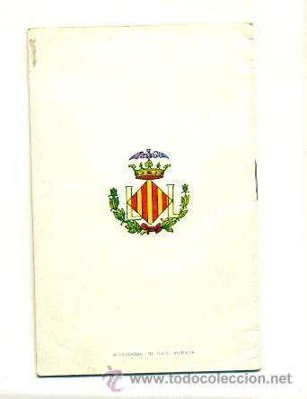 Carteles espect&aacute;culos: PROGRAMA OFICIAL GRAN FERIA DE VALENCIA 1954 - Foto 2