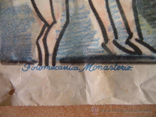 Carteles espect&aacute;culos: GRAN CARTEL MANOLO ESCOBAR, A&Ntilde;O 1966 - Foto 5
