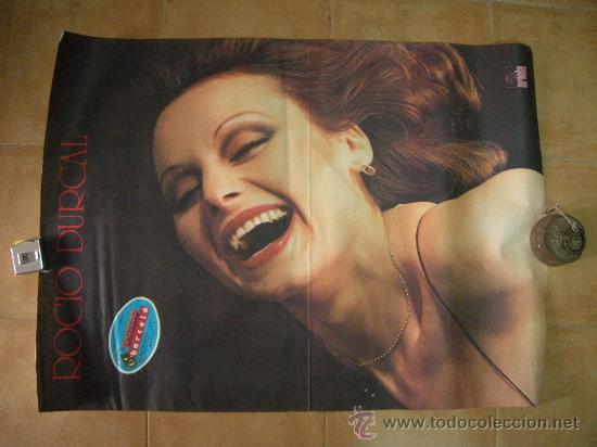 Carteles espect&aacute;culos: CARTEL DE ROCIO DURCAL 95 X 69 CM - Foto 1