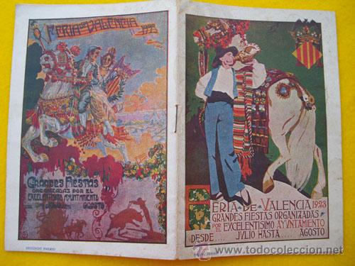 Carteles espect&aacute;culos: Programa Oficial : GRAN FERIA DE VALENCIA 1923 - Foto 1