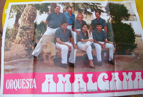 Carteles espect&aacute;culos: Poster : ORQUESTA AMALGAMA. 1983 - Foto 1