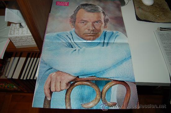 Carteles espect&aacute;culos: DAVID JANSEN, EL FUGITIVO: P&oacute;ster de 1972 - Foto 1