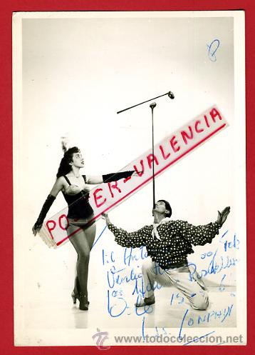 Carteles espect&aacute;culos: FOTOGRAFIA CIRCO, ESPECTACULO , LES COMPADI 1961 , ORIGINAL ,C28 - Foto 1