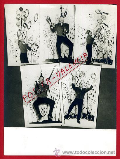 Carteles espect&aacute;culos: FOTOGRAFIA CIRCO, ESPECTACULO , BRATTY , ORIGINAL ,C34 - Foto 1