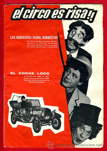 Carteles espect&aacute;culos: REVISTA PROGRAMA CIRCO AMERICANO MADRID , ORIGINAL ,C69 - Foto 1