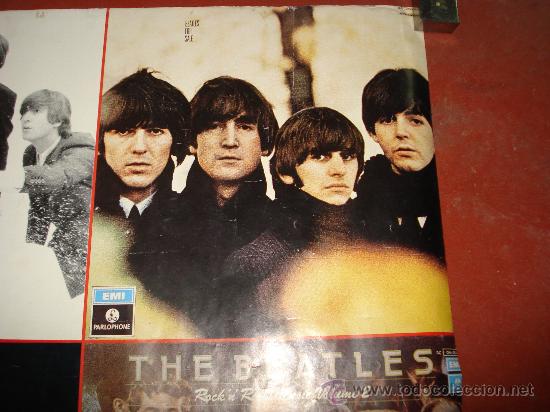 Carteles espect&aacute;culos: Antiguo Cartel Poster de  THE BEATLES . - Foto 5