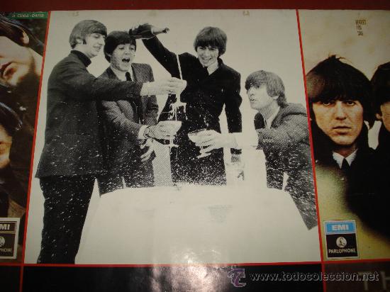 Carteles espect&aacute;culos: Antiguo Cartel Poster de  THE BEATLES . - Foto 3