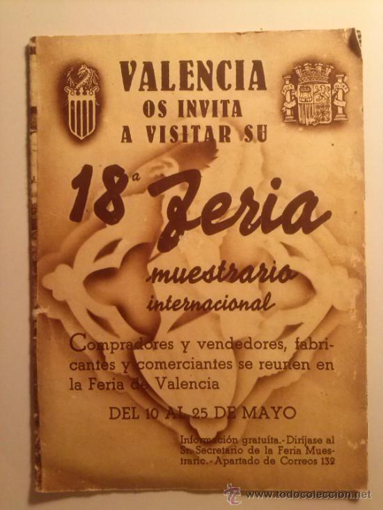 Carteles espect&aacute;culos: DOS PROGRAMAS FERIA MUESTRARIO INTERNACIONAL DE VALENCIA. 1935 Y 1936 - Foto 2