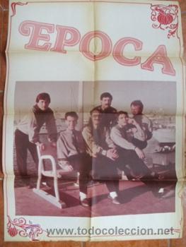 Carteles espect&aacute;culos: POSTER : EPOCA (Conjunto musical) 100x70 cm - Foto 1