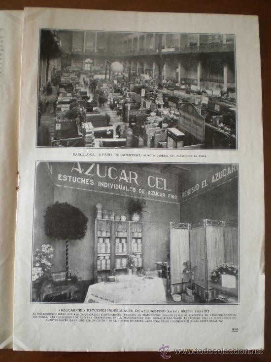 Carteles espect&aacute;culos: BARCELONA - FERIA DE MUESTRAS - AZUCAR CEL - Foto 1