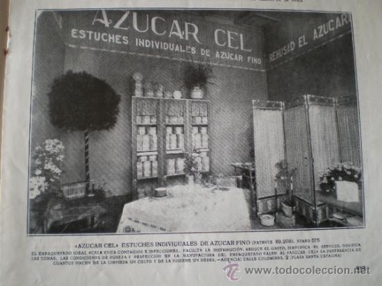 Carteles espect&aacute;culos: BARCELONA - FERIA DE MUESTRAS - AZUCAR CEL - Foto 3
