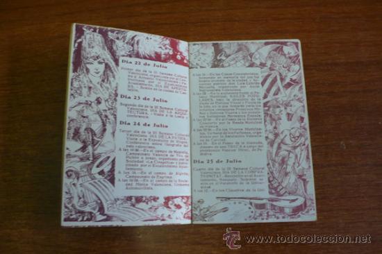 Carteles espect&aacute;culos: PROGRAMA OFICIAL GRAN FERIA DE VALENCIA 1934. - Foto 3
