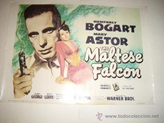 Carteles espect&aacute;culos: CARTEL HALCON MALTES MALTESE FALCON - Foto 1