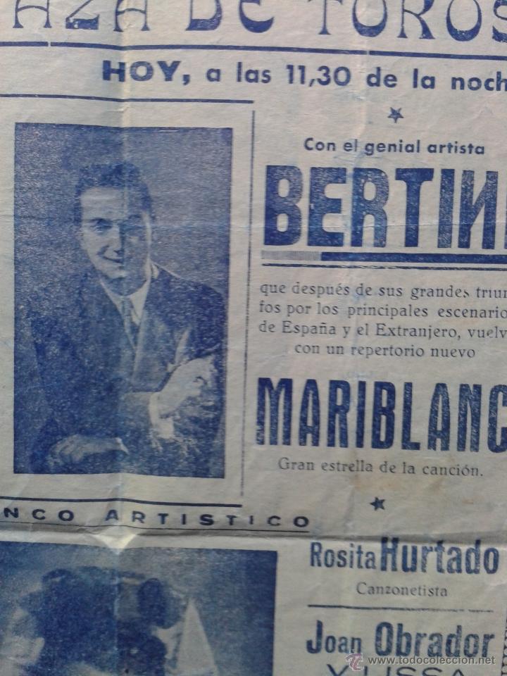 Carteles espect&aacute;culos: cine plaza de toros ...luces de espa&ntilde;a - Foto 2
