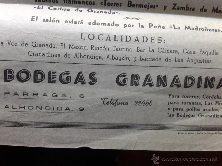 Carteles espect&aacute;culos: cartel del adios al teatro cervanttes a&ntilde;o 1966 - Foto 4