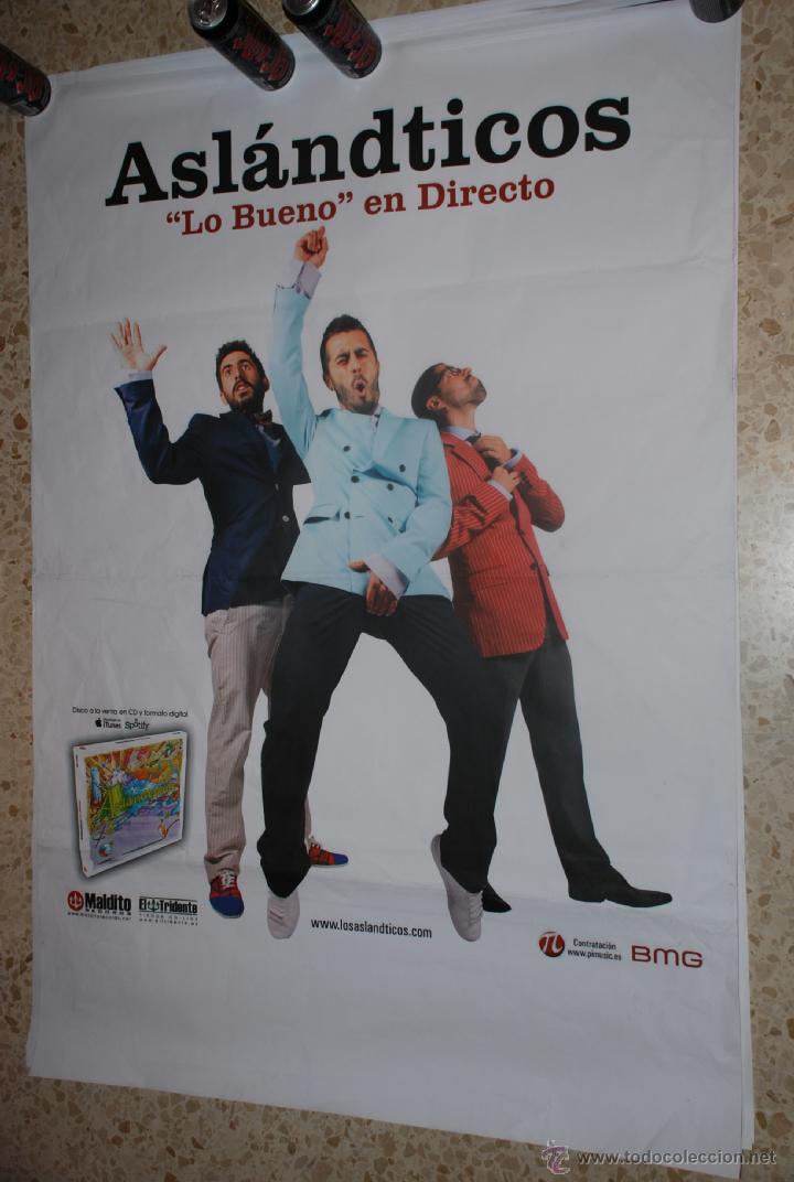 Carteles espect&aacute;culos: ASLANDTICOS   CARTEL 100x140CM APROX. - Foto 1
