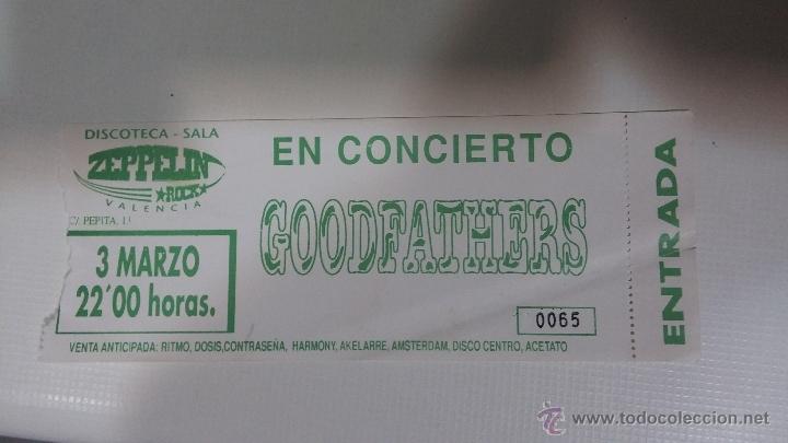 Carteles espect&aacute;culos: Entrada de concierto de.goodfathers - Foto 1