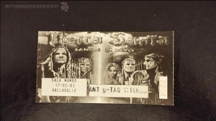 Carteles espect&aacute;culos: Entrada concierto Tierra santa - Foto 1