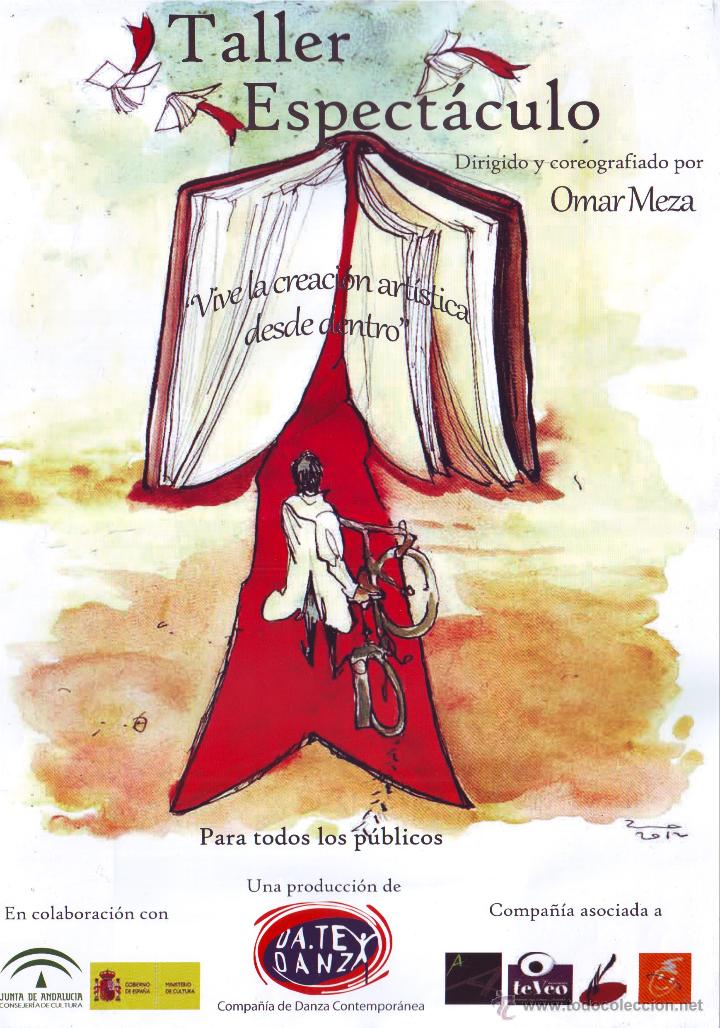 Carteles espect&aacute;culos: Cartel danza infantil Taller espect&aacute;culo. Dir. Omar Meza (DA.TE Danza) - Foto 1