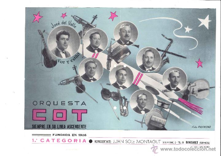 Carteles espect&aacute;culos: Orquesta COT - Foto 1
