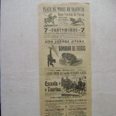 Carteles Espectáculos: GRAN FUNCION DE TITERES.1910.T-080
