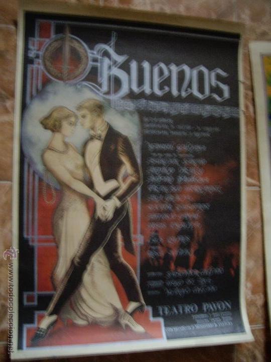 Carteles espect&aacute;culos: CARTEL TEATRO PAVON BUENOS - Foto 2