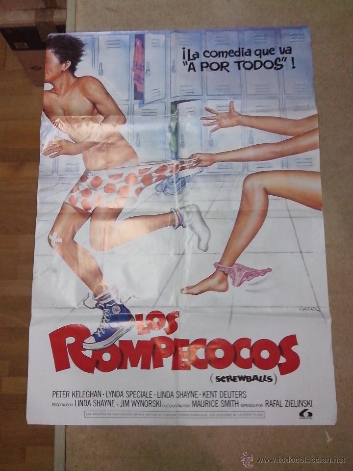 Carteles espect&aacute;culos: CARTEL DE CINE LOS ROMPECOCOS 1000 X 700 - Foto 2