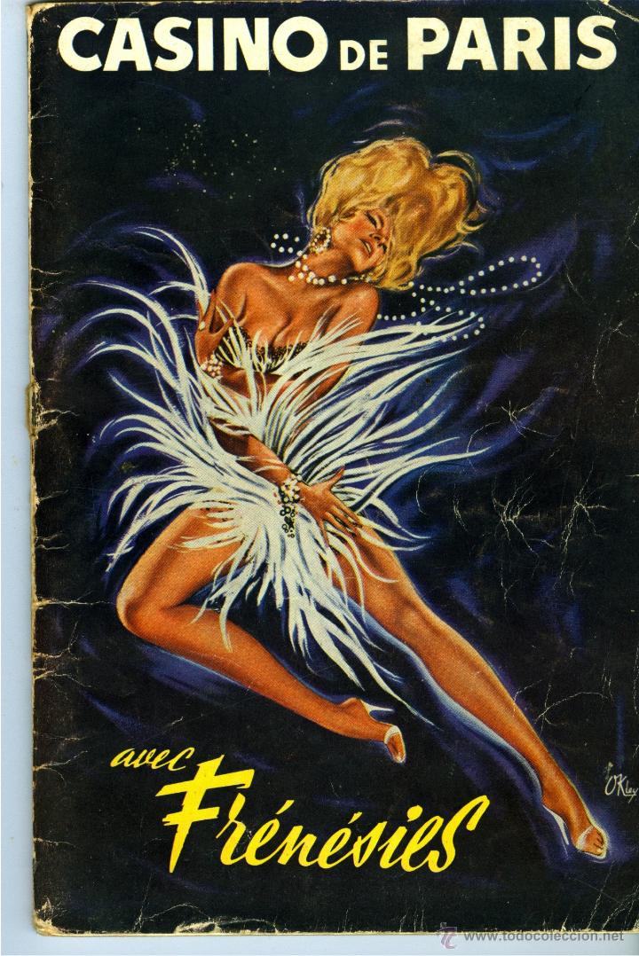 Carteles espect&aacute;culos: PROGRAMA DEL CASINO DE PAR&Iacute;S: AVEC FR&Eacute;NESIES  1964 - Foto 1
