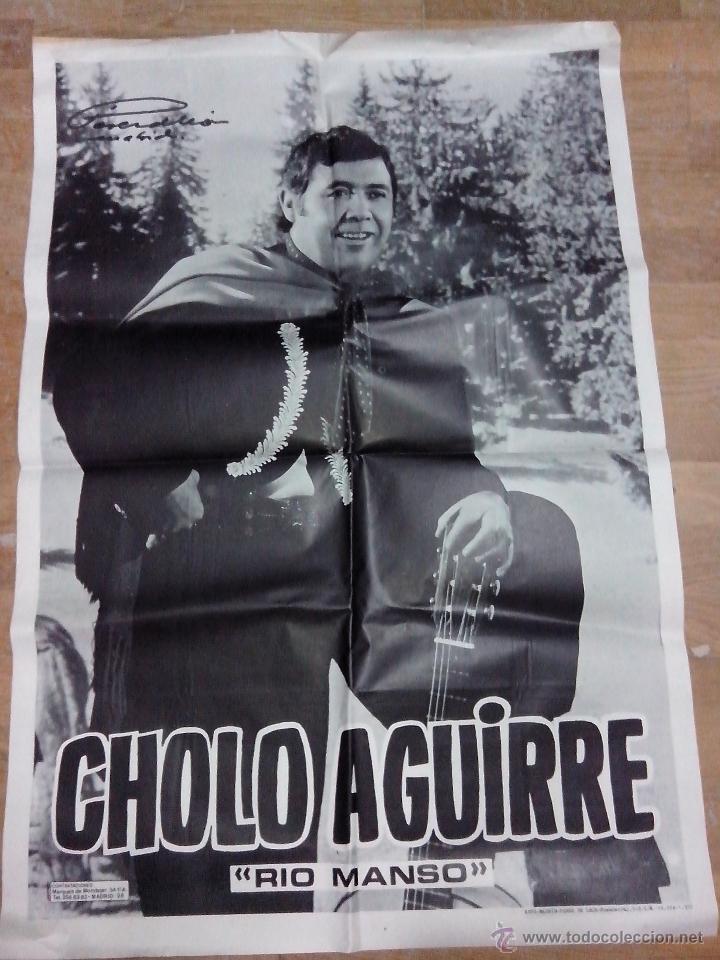 Carteles espect&aacute;culos: CARTEL (CHOLO AGUIRRE) 1972 - Foto 1