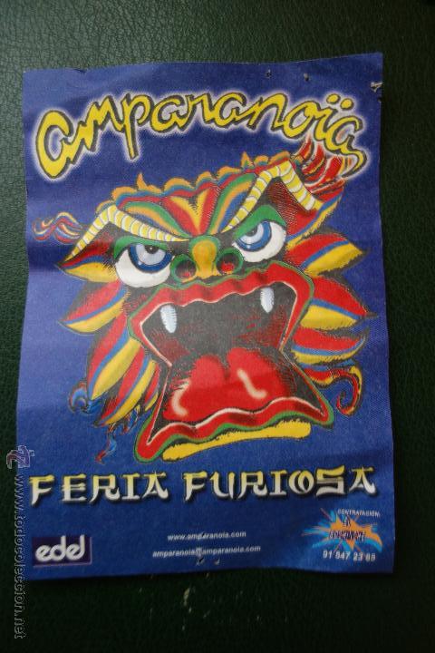Carteles espect&aacute;culos: FLYER AMPARANOIA FERIA FURIOSA - Foto 1