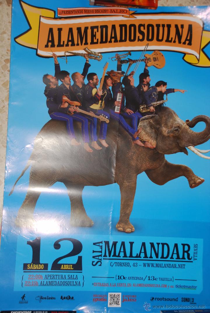 Carteles espect&aacute;culos: ALAMEDADOSOULNA *JALEO* - Foto 1