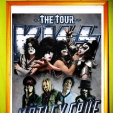 Affiches Spectacles: POSTER GIRA DEL 2012 DE - KISS Y MÖTLEYCRÜE -. Lote 51003617