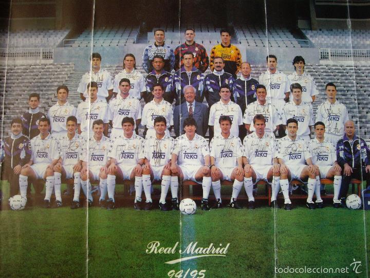 Plantilla real madrid 1994