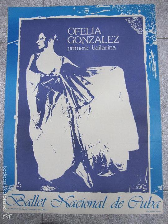 BALLET INTERCIONAL DE CUBA. BAILARINA OFELIA GONZALEZ. GRAN TEATRO DE LA HABANA.