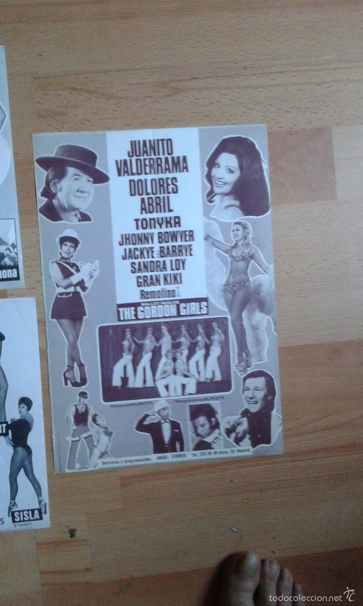 Carteles espect&aacute;culos: tres programas de teatro de juanito valderrama y dolores abril - Foto 9