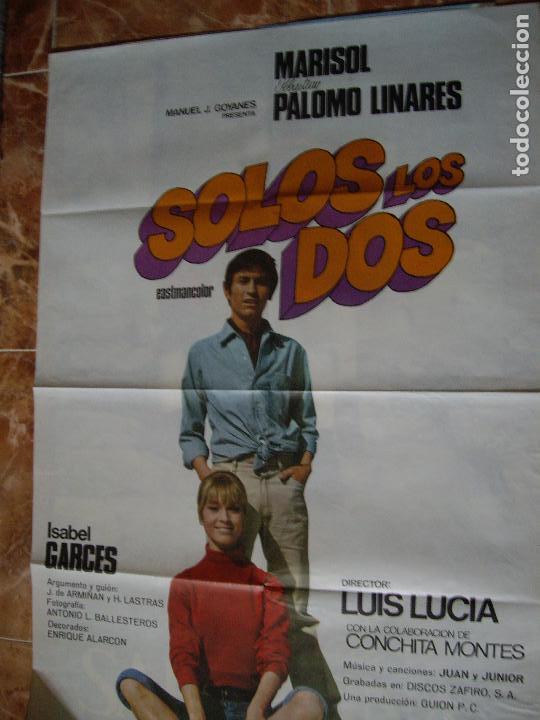 Carteles espect&aacute;culos: SOLOS LOS DOS MARISOL PALOMO LINARES - Foto 1