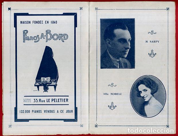 Carteles espect&aacute;culos: PROGRAMA TEATRO, MOULIN BLEU , PARIS , REVISTA , ORIGINAL , PT1 - Foto 3